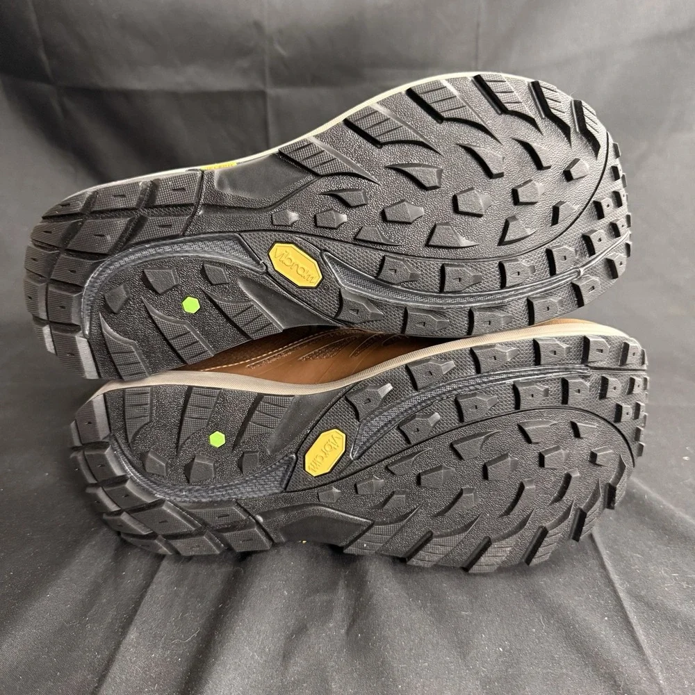Topo Trailventure 2 Waterproof Hiking Boots Men's Size 9 Brown Vibram Sole